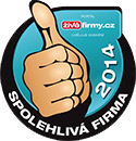 Ocenění Spolehlivá firma 2014